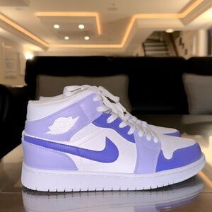 Jordan 1 Mid Zoom Air (purple)